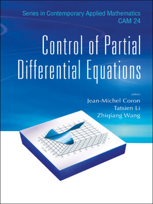 cover image of Control of Partial Differential Equations